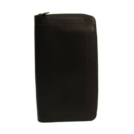 Louis Vuitton Vintage, Pre-owned Zippy organizer Bruin, Heren, Maat:ONE Size