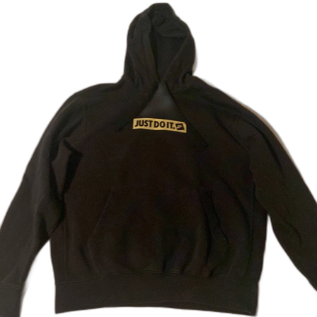 Svart Nike hoodie