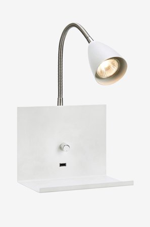 Markslöjd - Vegglampe Logi Hvit - Vegglamper - Fra Homeroom