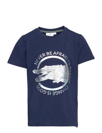 Tnbosco S_S Tee T-shirt Blå The New