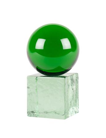 Oh My Mini Sculpture Home Decoration Decorative Accessories/details Porcelain Figures & Sculptures Grøn Swedish Ninja