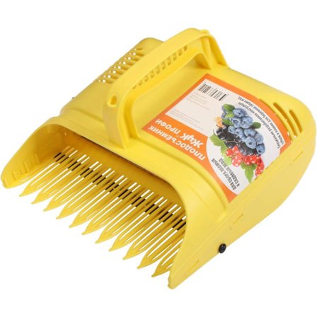 Muovinen marjanpoimuri ja haravat ergonomisella pehmeällä kahvalla ja vahvistetuilla pinnoitetuilla piikeillä -XF16-