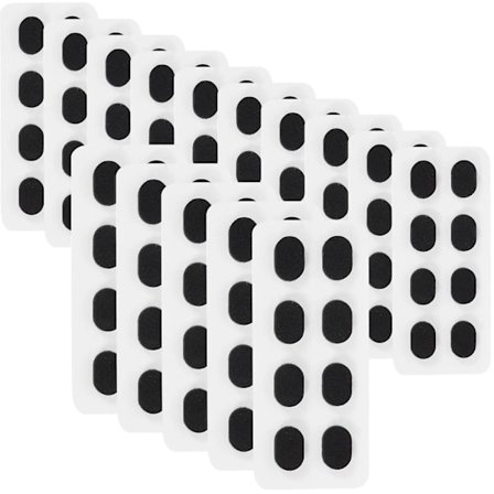 60 Par Brilleputer Nese Briller Neseputer Brille Støtte Neseputer Briller Nesebeskyttere