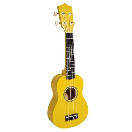 G Musikalsk Ukulele til Voksne, Børn og Begyndere Entry-Level Fire-Strengs Lille Guitar Børneinstrument - WELLNGS
