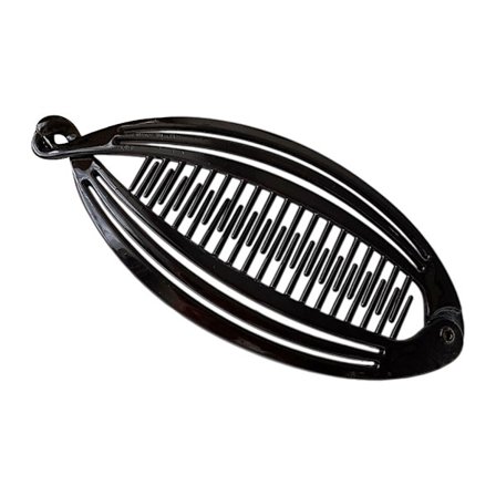 Tyylikäs akryylinen banaaniponnari, vahva pito, mukava muotoilu, hiusasuste