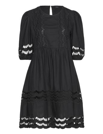 Dress Klara Lyhyt Mekko Black Lindex
