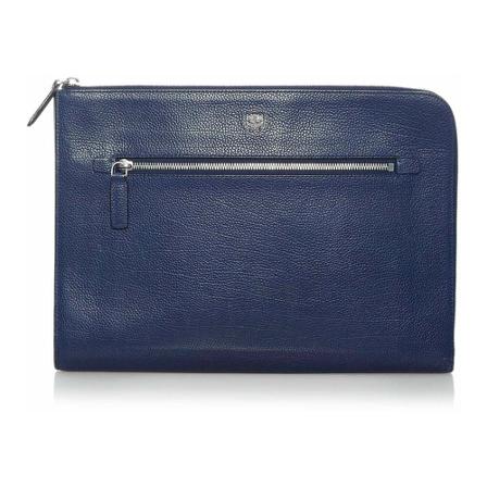 MCM Pre-owned, Pre-owned Clutches Blauw, Dames, Maat:ONE Size