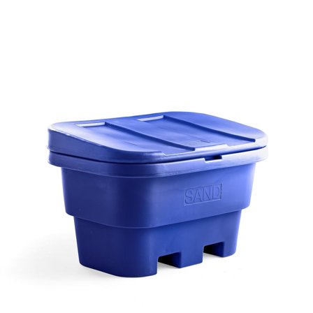 Sandkasse, 500 liter, blå