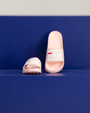 Fila MORRO BAY slipper teens Rosa Sandalen Unisex - Kidsbrandstore