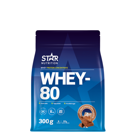 Star Nutrition Whey-80 Salty Milk Chocolate 300 g