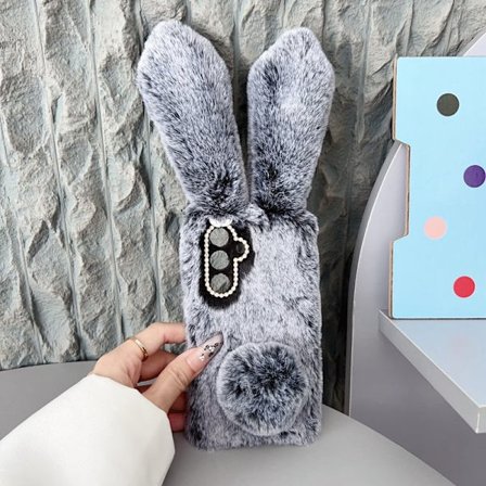 Plush Mobilskal till Samsung Galaxy S26 / S26 Pro Plast - Grå