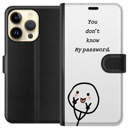 Yhteensopiva Lompakkokotelo Apple Apple iPhone 14 Pro Et Tunne Salasanaani