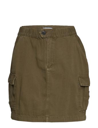 Short Cargo Skirt Olvt Green Tommy Jeans