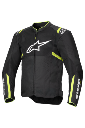 Motorradjacke Alpinestars T-SPS Air V2 Schwarz/Fluo Gelb L