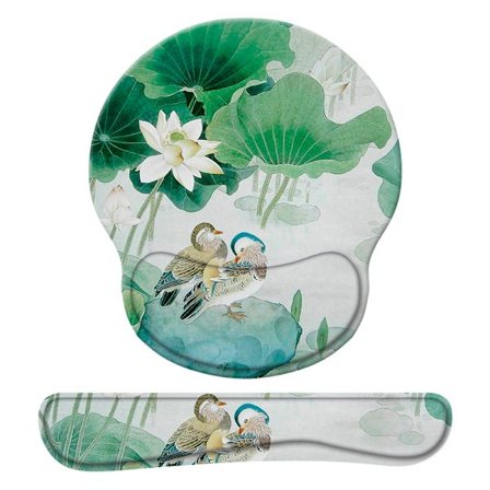 1*Ergonominen hiirimatto geelirannetuella - Lievittää kipua - Söpö Gr