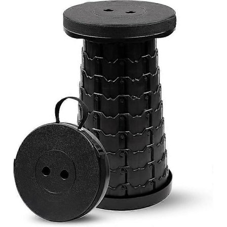 Universell Bærbar Sammenleggbar Krakk - Høydejusterbar Teleskopkrakk - Vektkapasitet Opptil 200 kg