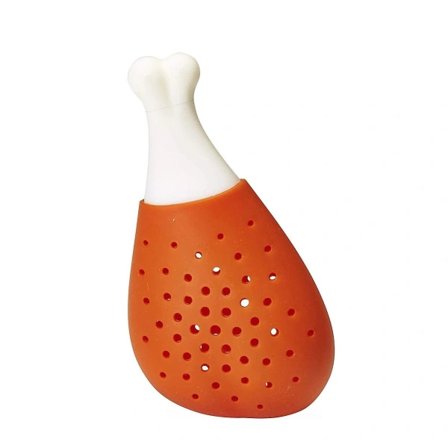 Krydderifilter i form af kyllingelår, gryderet og suppe (1 stk., orange)