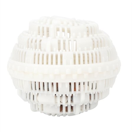 Hushållens miljövänliga tvättboll Magisk rengöringsboll för tvättmaskin (vit)