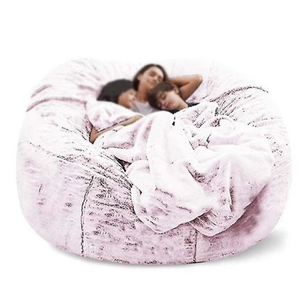 Lazy Sofa Bean Bag Kunstig Pels Bean Bag Bean Sofa