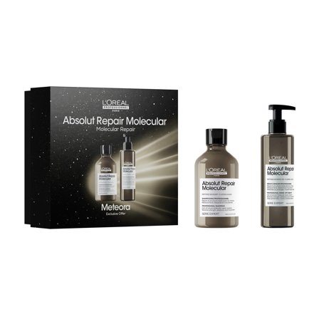 L'Oréal Professionnel SERIE EXPERT New Cofanetto Natale Absolut Repair Molecular Shampoo + Conditioner - Cofanetti per Capelli