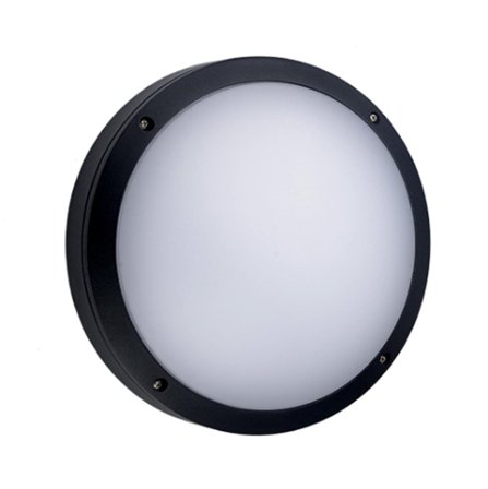 Westal Diploma Hel Ulkoseinävalaisin 18 W, 1650 lm, 275 x 275 mm Musta, Valaistus