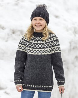 Tröja i Järbomönster