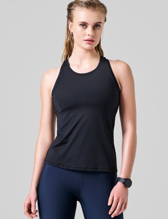 Casall Essential Racerback Tank - Black - XS