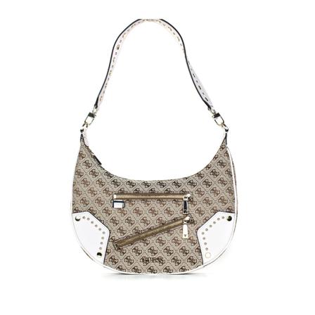 Guess, Shoulder Bags Beige, Dames, Maat:ONE Size