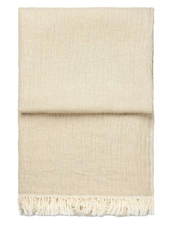 Lavender Throw Home Textiles Cushions & Blankets Blankets & Throws Beige ELVANG