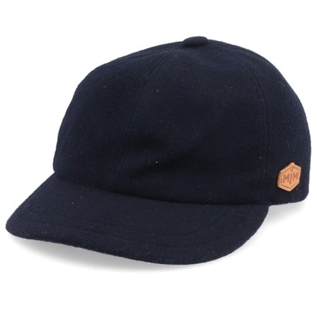 MJM Hats - Musta earflap Lippis - El Wool/Cashmere Black Ear Flap @ Hatstore