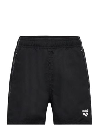 Boys' Beach Boxer Solid R Black-White Arena Black