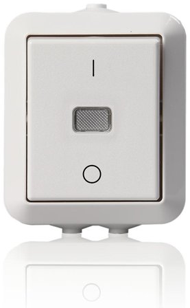 ABB 1062SW Strömbrytare IP44 2-pol, Strömbrytare & vägguttag