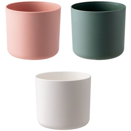 3 KPL Muovinen Kylvökone Pohjoismainen Tyyli Mini Kukka Taimi Taimitarha Ruukku/Puutarha Ruukku/Puutarhanhoito Säiliö Ruukku