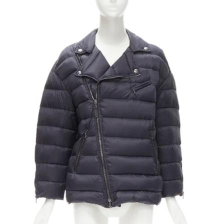 Valentino Vintage Pre-owned Nylon outerwear , Zwart , Dames , Maat: S Vintage Jassen