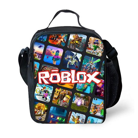 Roblox Isoleret Madpakke Tasker, Børns Genanvendelige Madpakke Til Picnic Skole, Ideel Til Varme Eller Kolde Snacks Bentobokse (FMY)