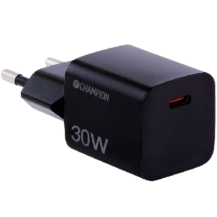 Champion Nordic Laddare 30w Pd Övriga tillbehör Svart