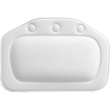 Badekudde, Badekudde for badekar, Badekudde, Nakkepute, Badekarpute Hvit White