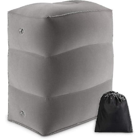 Oppblåsbar reisepute for benfotstøtte for småbarn