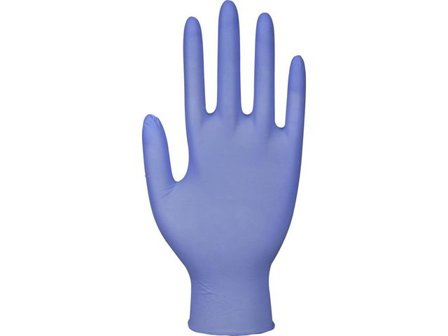 ABENA Nitrilhandske puderfri blå XS 150/fp - Lyreco - Skyddsutrustning - Engångshandskar - Nitrilhandskar