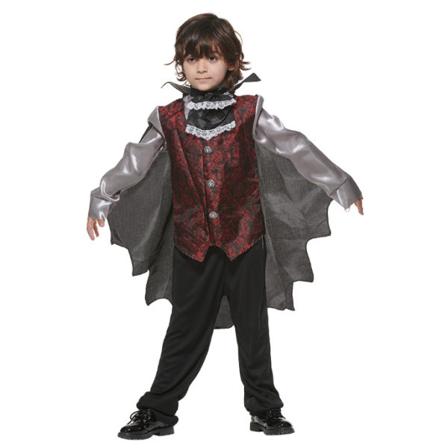 Kids Vampire Of Darkness Kostym För Halloween S