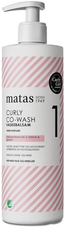 3 for 2 - Matas Striber Curly Co-Wash Vaskebalsam Uden Parfume 500 ml, Hår, Shampoo & Hårpleje, Balsam