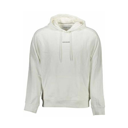 Calvin Klein, Hoodies Biały, Mężczyzna, Rozmiar: ONE Size