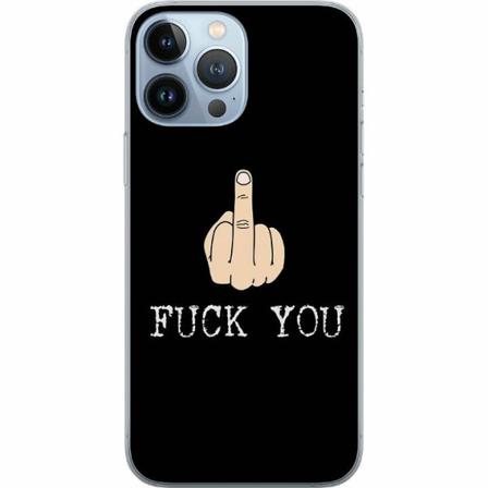 Apple Iphone 13 Pro Max Genomskinligt Skal Fuck You