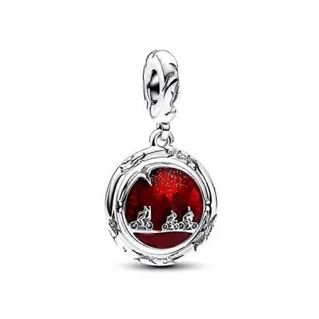 Charms 925 Originale Glas Zircon Hjerte Vedhæng Perler Passer Armbånd Halskæde Til Kvinder Charm Sølv 925 Luksus DIY Smykkegave