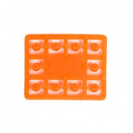 Attractor beads 5mm - Fl. Orange