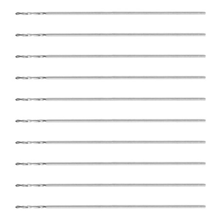 10 kpl kierreporauspora pieni suora varsi helmien porauskonetyökalut K10 0,3 mm