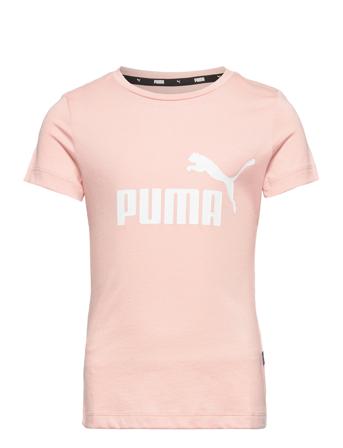 Ess Logo Tee G T-shirts Short-sleeved Rosa PUMA
