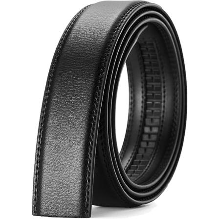 Miesten automaattinen vyö, 36 mm nahkainen miesten vyö pukuihin ja rentoon käyttöön, mikro säädettävä ja leikattava muotoilu Pituus 120 cm