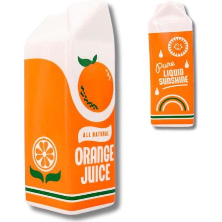 Vintageinspirerad Blommavas, Dekorativ Keramisk Vas, Hög Vas, Unik Orange Dekoration för Hem/Kök/Kontor