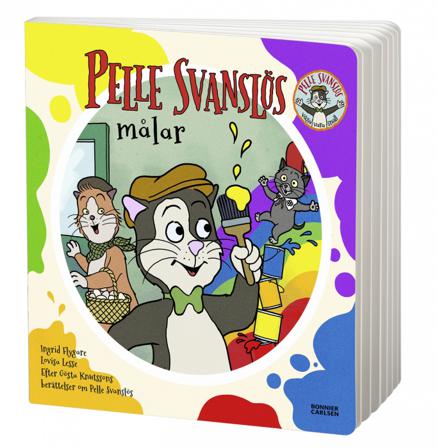 Pelle Svanslös målar - Bok av Gösta Knutsson & Ingrid Flygare - Board book